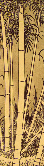 Bamboo, Zen-Story by Hokusai