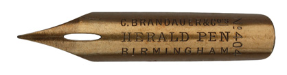 C. Brandauer & Co, No. 404, Herald Pen