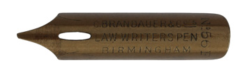 C. Brandauer & Co, No. 56 F, Law Writers Pen