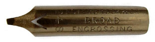R. Esterbrook, No. 248 Broad, Engrossing Pen