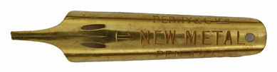 Perry & Co, No. 1510 - 1, New Metal Pen