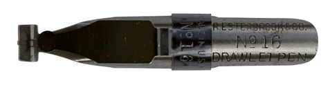 R. Esterbrook & Co, Drawlet Pen No. 16, 4,8 mm
