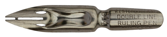 R. Esterbrook & Co, No. 344, Double Line Ruling Pen