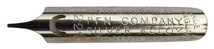 The Birmingham Pen Company, No. 229, Quick Writer, Silver Alloy