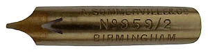 A. Sommerville, Engrossing Pen 959-2 