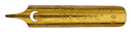 A. Sommerville & Co, linksgeschraegte Feder No 967, De Luxe Pen