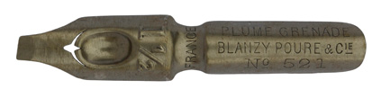 Blanzy Poure & Cie, No. 521, Plume Grenade