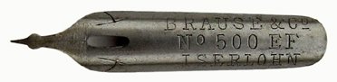 Brause & Co, No. 500 EF