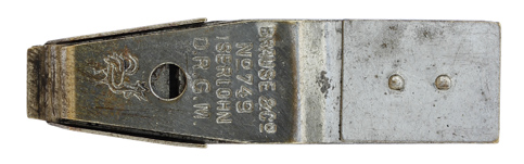 Brause & Co, Plakatfeder, No. 749, D.R.G.W., 6 mm