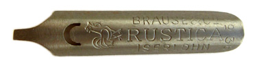 Brause & Co, Bandzugfeder, Rustica No 36