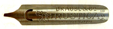 Brause & Co, Bandzugfeder, Rustica No 647