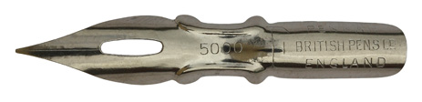 No. 5000 F, British Pens Ltd.