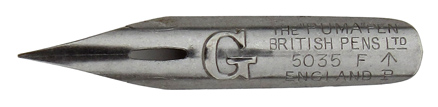 No. 5035 F, The Puma Pen, G, British Pens Ltd., Typ 2