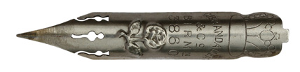 Kalligraphie Spitzfeder, C. Braundauer & Co, No. 3860