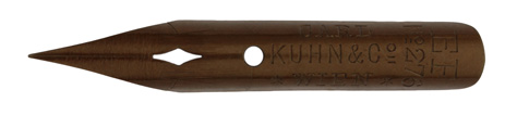 Pointed nib, Carl Kuhn & Co, No. 276 EF