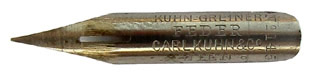 Carl Kuhn & Co, Wien, No. 145, Kuhn-Greiner Feder