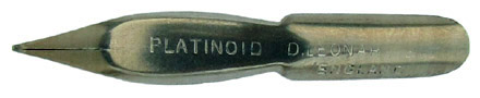 D. Leonardt & Co, No 597, Platinoid, ohne Unterfeder