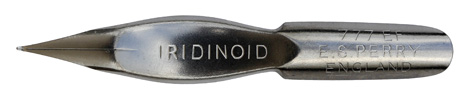 Edmund S. Perry, 777 EF, Iridinoid Incorrodible Pen