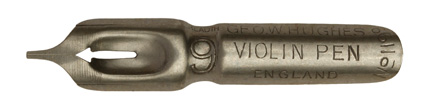 Geo W. Hughes, No. 1199 - 9, Violin Pen