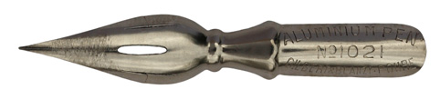 Gilbert & Blanzy-Poure, No. 1021, Aluminium Pen
