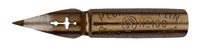 Spitzfeder, Gilbert & Blanzy-Poure, No. 160, Plume Tremplin
