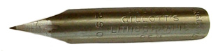 Joseph Gillott, No. 290, Lithographic pen