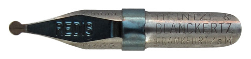 Schnurzugfeder, Heintze & Blanckertz, Redisfeder 11466, 2,5 mm, Typ6