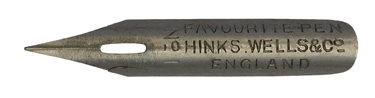 Hinks, Wells & Co, No. 1, Favourite Pen