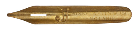 Hinks, Wells & Co, No. 2242, J, The Bedford Pen