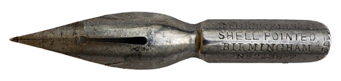 Hinks, Wells & Co, No. 2438 F, Shell Pointed