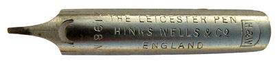 Hinks, Wells & Co, 2198 M, The Leicester Pen