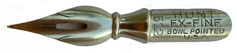 C. Howard Pen Co, Bowl Pointed nib 512, Ex-Fine
