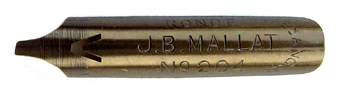J. B. Mallat, Ronde No. 204, 1 mm