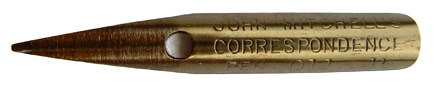 John Mitchell, 011 B, Correspondence pen