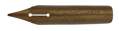 Joseph Gillott, No. 287 M, Ordnance Pen
