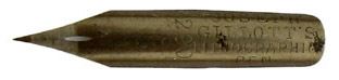 Joseph Gillott, No. 290, Lithographic pen