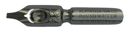 Bandzugfeder, M. Myers & Son Ltd., Round Writer