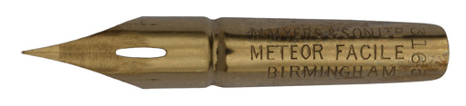 M. Myers & Son, Birmingham, No. 3165, Meteor Facile Pen