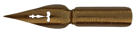 Kalligraphie Spitzfeder, Macniven & Cameron, The Pickwick Pen, R.X., Patent