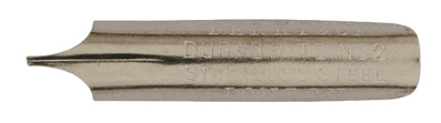 Perry & Co, No. 2, Durabrite, Stainless Steel