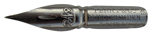 Perry & Co, Monogram Pen No. 77 F