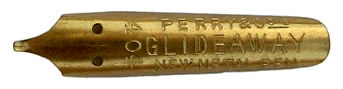 Perry & Co, No. 404, Glideaway, New Metal Pen