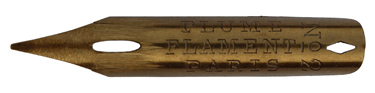 Kalligraphie-Spitzfeder, Plume Flament No. 2, Typ 2
