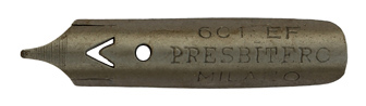 Kalligraphie Bandzugfeder, Presbitero, No. 601 EF