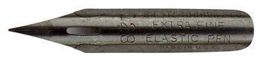 Kalligraphie Schreibfeder, R. Esterbrook & Co, 128 Extra Fine, Elastic Pen