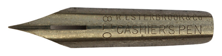 Kalligraphie Spitzfeder, R. Esterbrook & Co, No. 810, Cashiers Pen