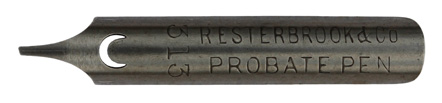 R. Esterbrook & Co, No. 313, Probate Pen