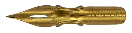 Sommerville & Co, Sir Josiah Mason, No. 2270 F, Classical Pen, Gold