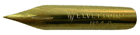 Spencerian pen Co N-Y, Spitzfeder No. 46, Velvet Point